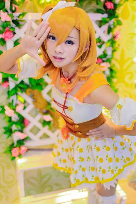 [国内Cosplay]ID0009 [CosPlay] 2015.08 No.109 橙橙 《Love Live！》Honoka-花觉醒 [14P55M]