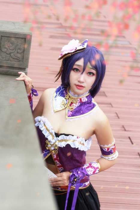 [国内Cosplay]ID0014 [CosPlay] 2015.08 No.114 粉嫩嫩的兰哥 Love Live！东条希 觉醒旗袍 