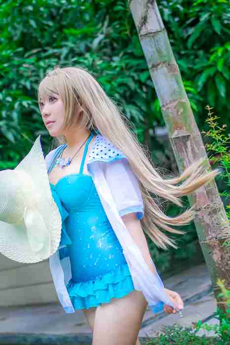 [国内Cosplay]ID0165 [CosPlay] 2015.10 No.265 夏日清凉~南小鸟水着~波子汽水，价廉物美 [12P19M]