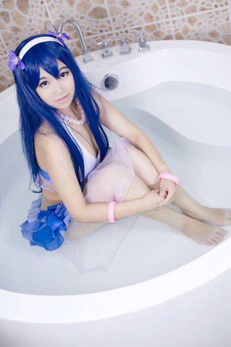 [国内Cosplay]ID0183 [CosPlay] 2015.10 No.283 海未R觉醒~泳装 [13P70M]