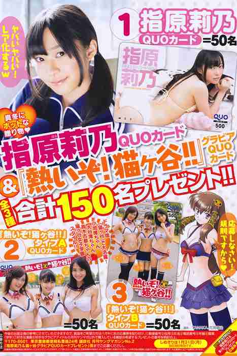 [日本写真杂志]ID0100 [Monthly Young Magazine] 2011.02 Rino Sashihara 指原莉乃 [23P]--性感提示：秀发飘逸人妻丝丝诱惑一网情深夜色朦胧